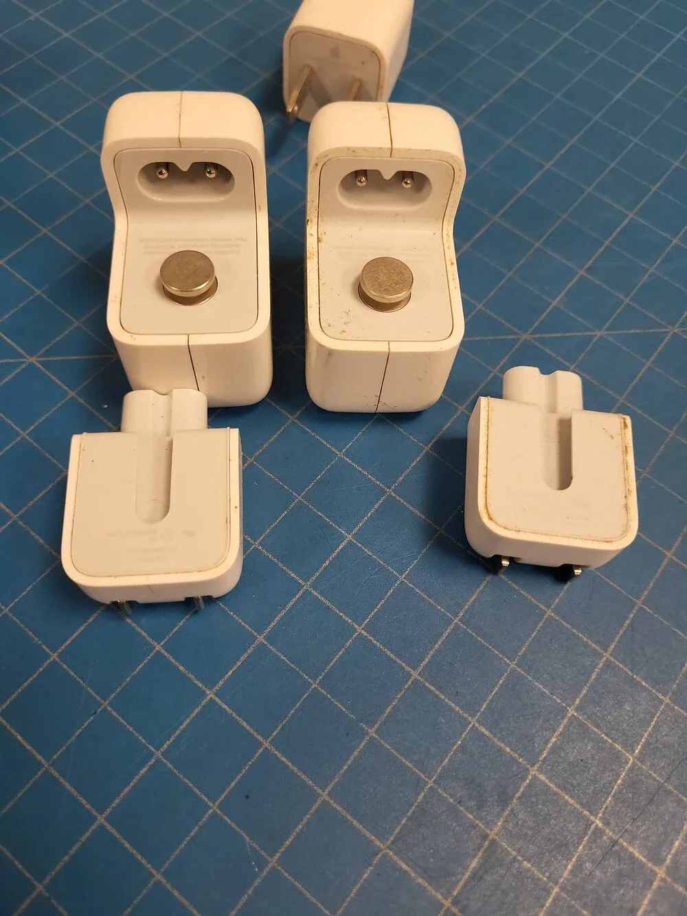Lot 3 Apple USB Power Adapters 5W 10W 12W Charger iPhone iPad iPod